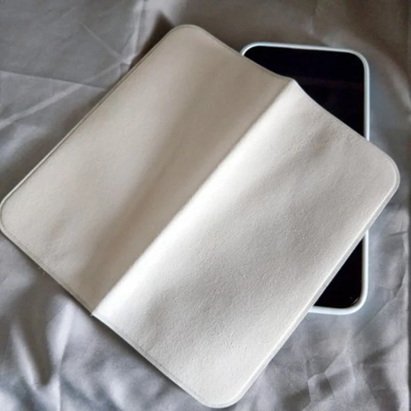 For Apple Polishing Cloth Microfiber Cleaning Wiper Screen Cleaner Polish Cloth for iPhone iPad Tablet Cleaning tool