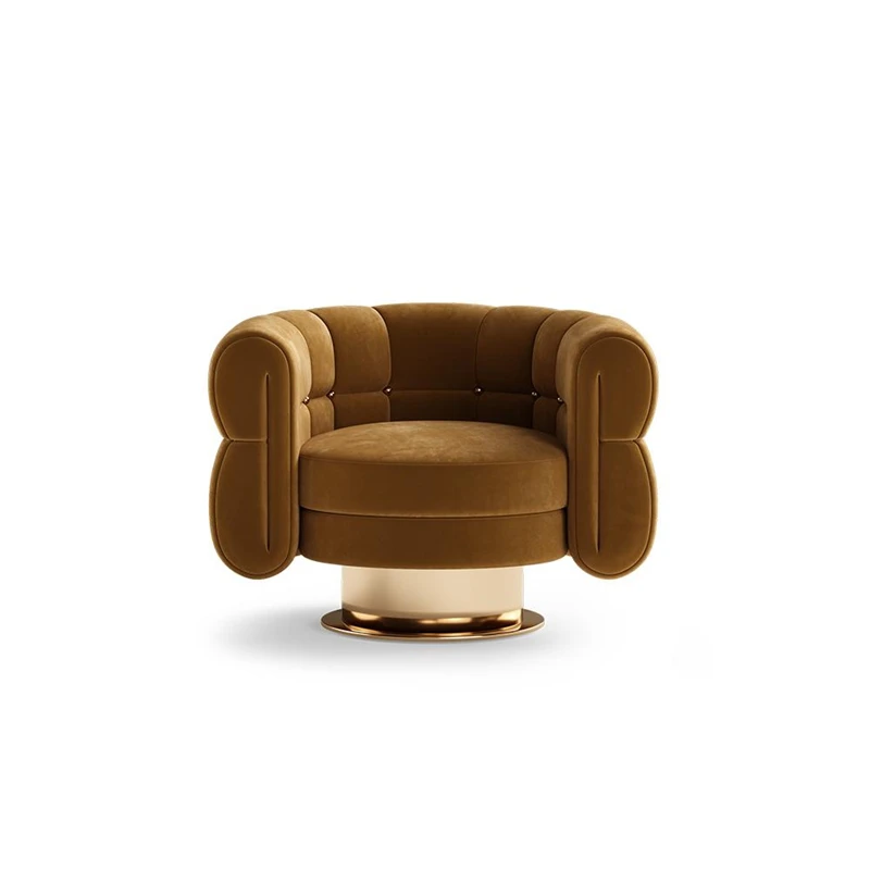 LH Minimalist Casual Living Room Balcony Sofa Chair Office Area Reception Sofa Chair