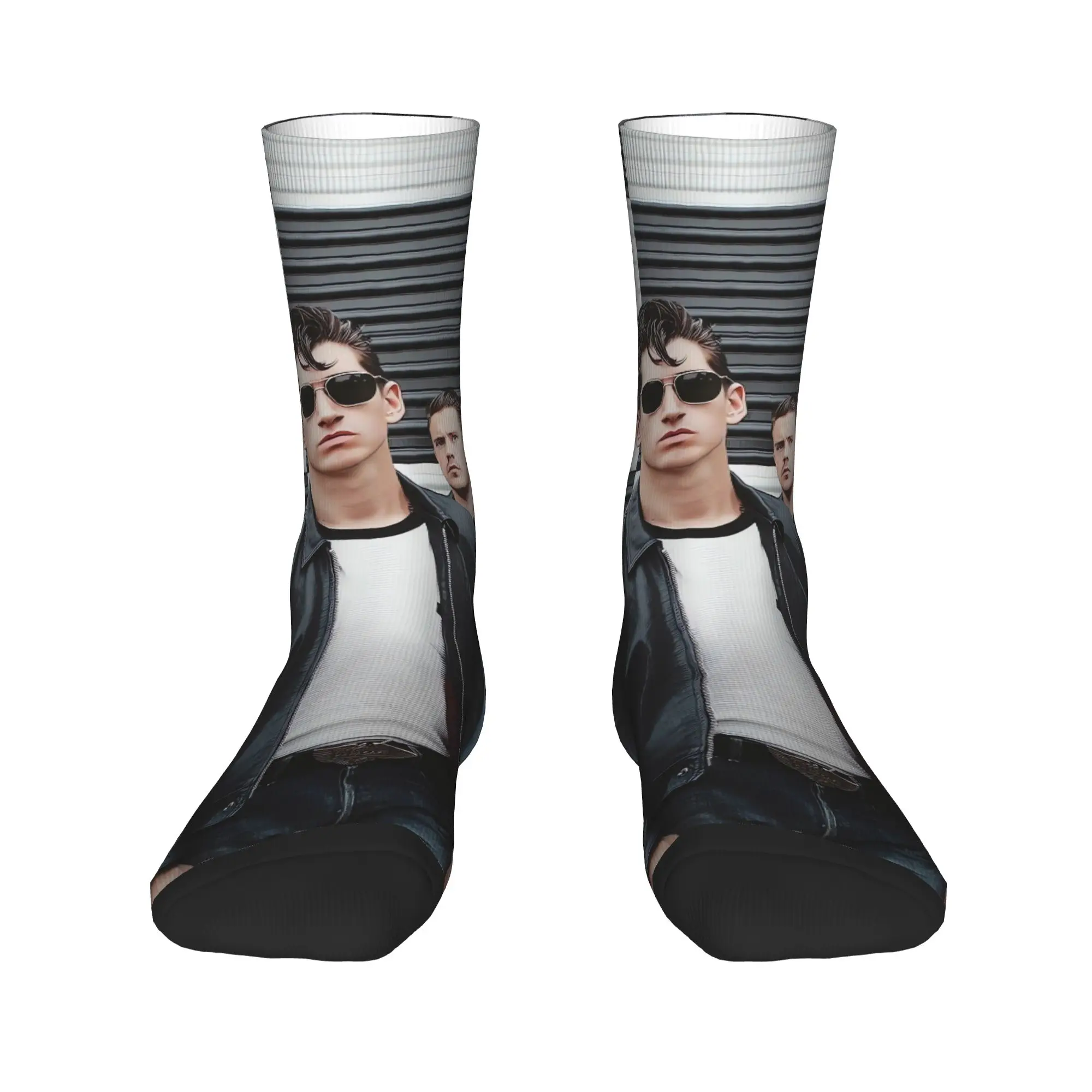 Rock Band Arctic Monkeys Socks Spring  Stockings Casual Men Medium Soft Socks Printed Running Non-Slip Socks view 2