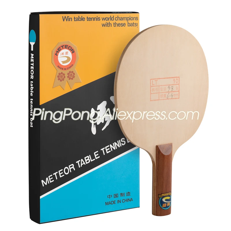 METEOR LT10 Classic Remake Version Table Tennis Blade Chop Attack Unique Biotech Gluing Racket Old Fashion Ping Pong Paddle