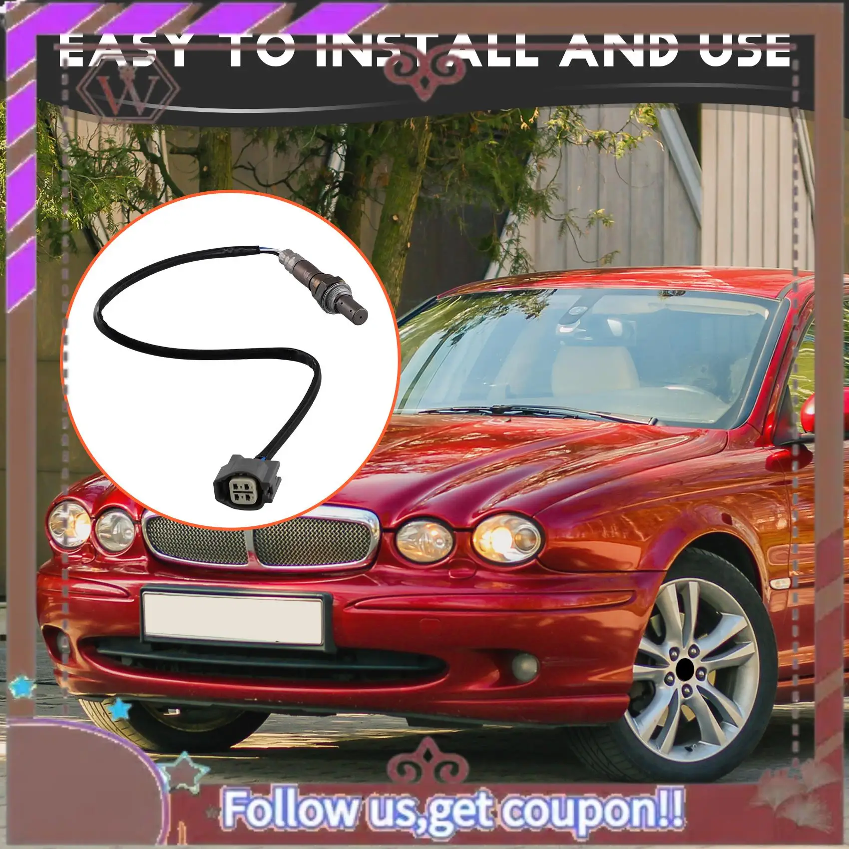 

A57E-1X43-9F472-AC Oxygen Sensor For JAGUAR S-TYPE II X-TYPE I XJ XK 8 Convertible FORD C2C29250 C2S51801 Car Accessory