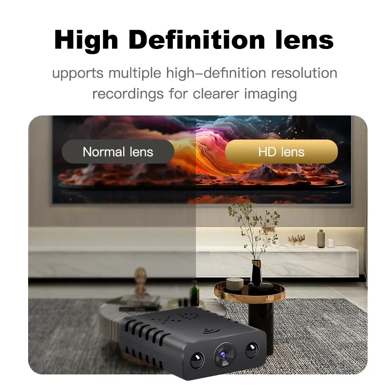 Mini WIFI Camera Action Video Voice Recorder Smart Home Wide Angle Micro Camcorders Surveillance Night Vision Small Cam