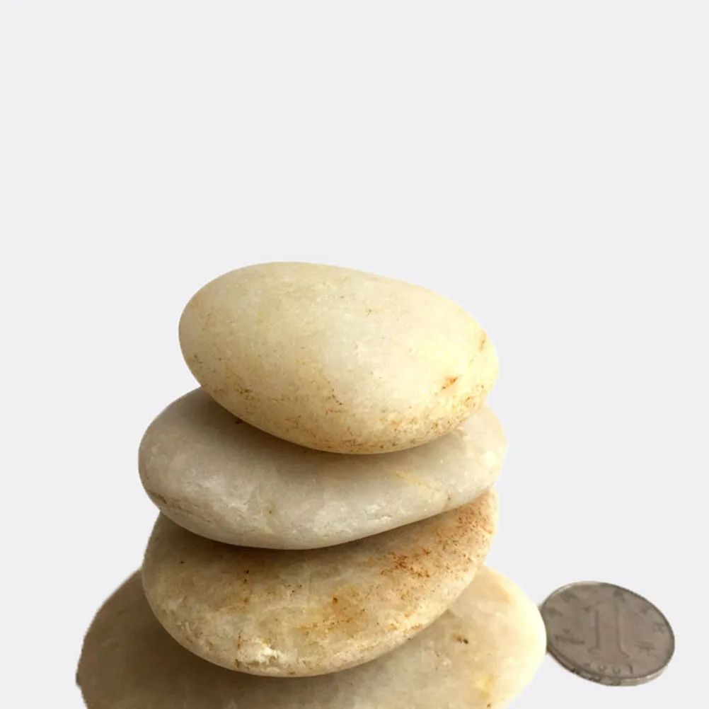 

10pcs Smooth Painting Rocks for DIY Art Ideal Stones Decor Home Garden Landscaping namental Hand Painted Pebbles Art Supplies