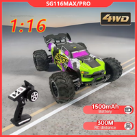 SG116PRO/MAX Remote Control Car 80KM/H Brushless Four-Wheel Drive Off-Road Drift Racing Car High-Speed RC Car For Kids Adultss