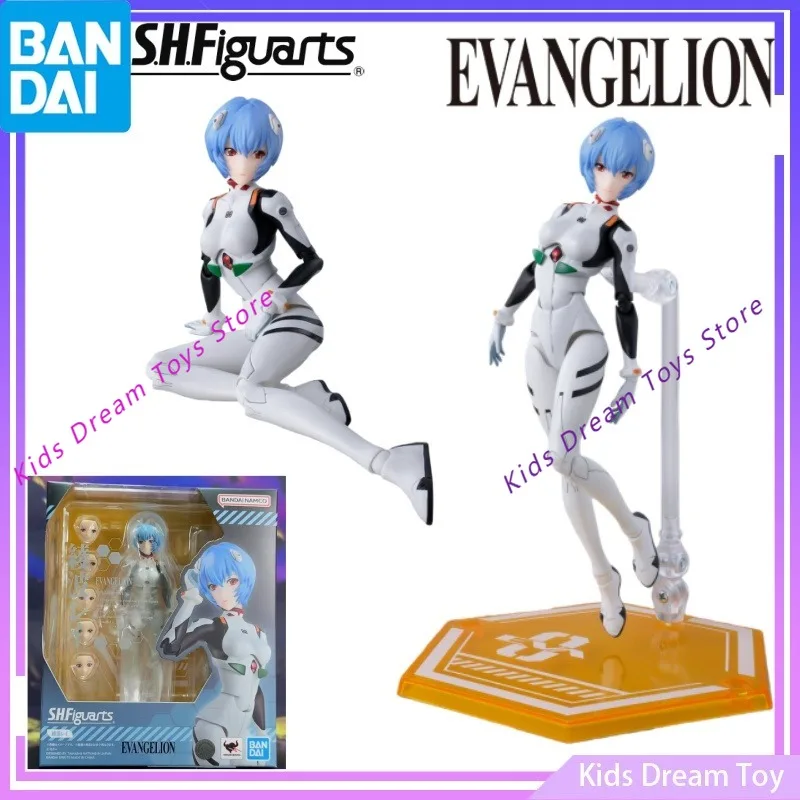 

Bandai InStock Original Finished Goods S.H.Figuarts EVANGELION Anime Figures -Ayanami Rei- Action Figures Toys Collectible Model