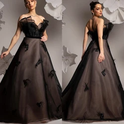 Jiayigong  Jersey Feather Beading Pleat Clubbing Ball Gown Strapless Bespoke Occasion  Long Dresses Saudi Arabia