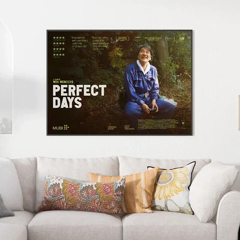 الأيام المثالية الكلاسيكية الفيلم الملصقات والمطبوعات قماش الطباعة جدار صورة فنية لغرفة المعيشة ديكور المنزل الهدايا #2