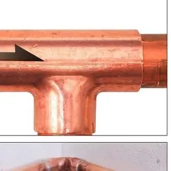 Nitrogen Regulator HVAC Nitrogen Purge Tool 1/4 Inch Connector Nitrogen Gas Regulator Brazing Tool For Air Conditioning Tool