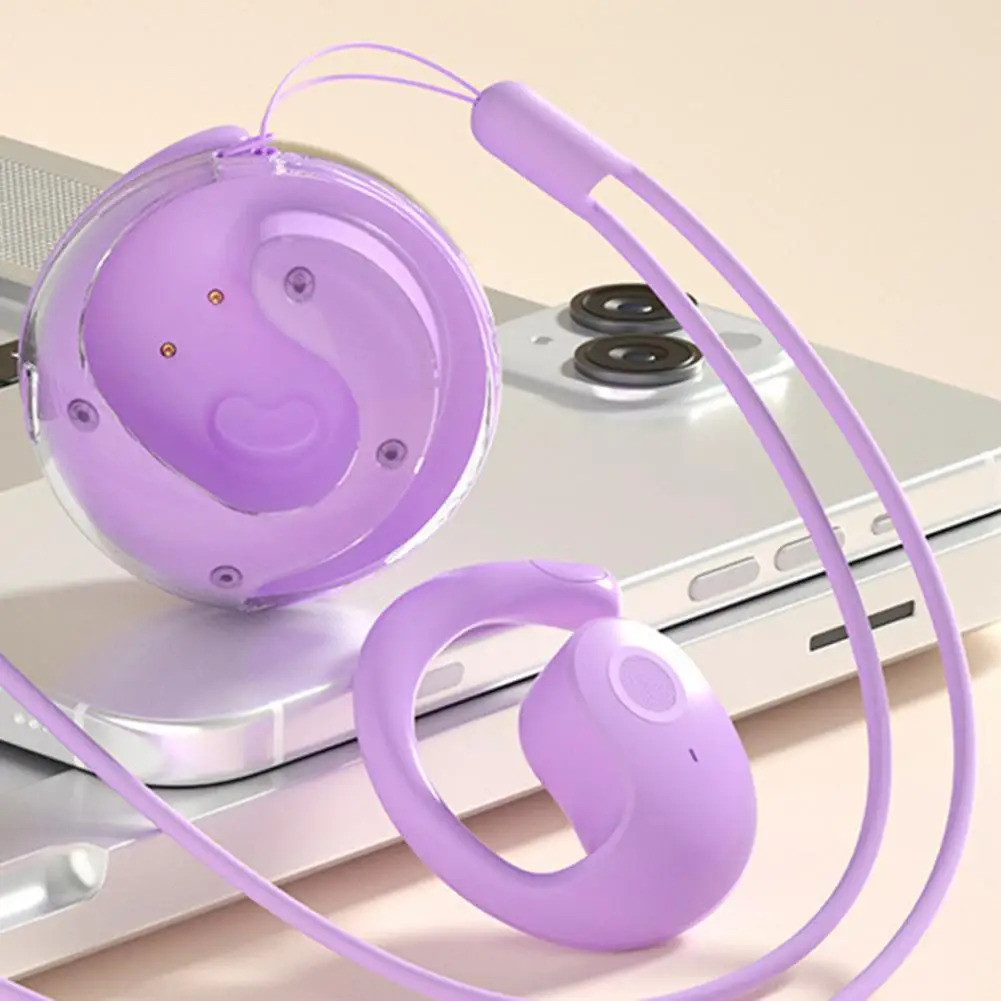 

Secure Fit Headphones Bluetooth-compatible Earphone High-quality Bluetooth Wireless Earphones with for Music for Active