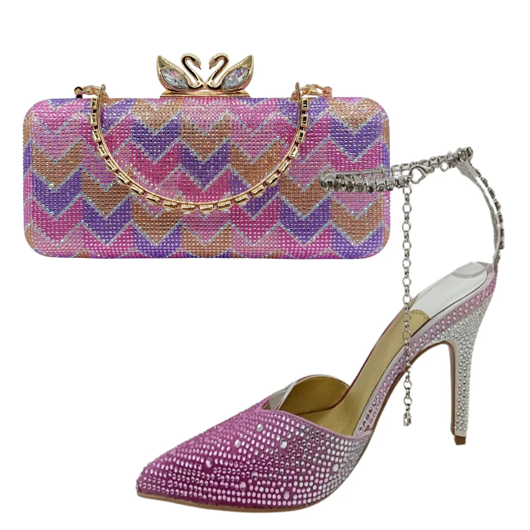 

Итальянские дизайнерские туфли: Новинка лета, вечерние туфли-лодочки с острым носком, украшенные стразами, в стиле актрис.