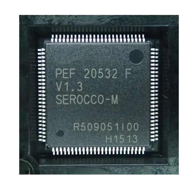 

1~10 шт./лот PEF20532FV1.3 PEF20532FV1.2 PEF20532 QFP-100 100% новый оригинал.