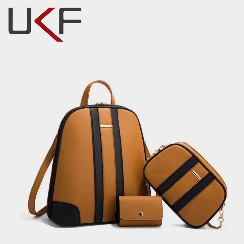 

UKF Luxury Designer Crossbody Sholder Bags For Women Rucksack School Bag Daypack Large Capacity Travel Knapsack Backpack Mochila