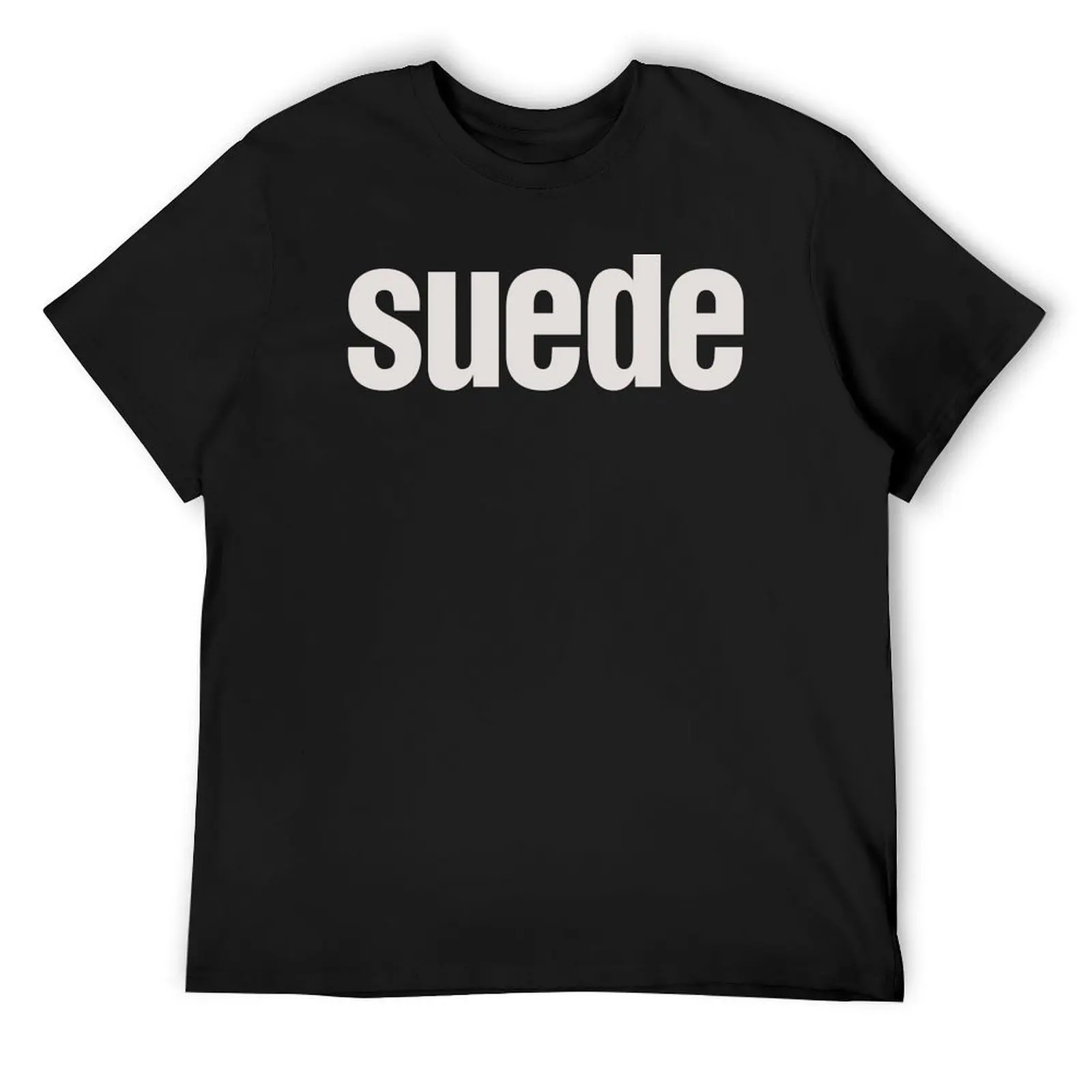 

White Suede T-Shirt customs heavyweights fitted t shirts for men
