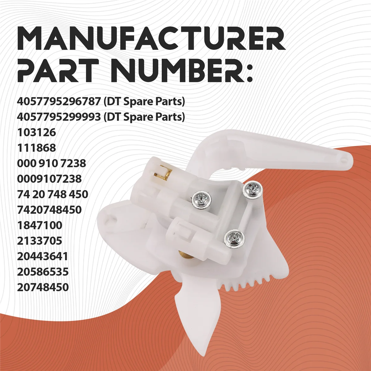 20748450   إصلاح مقعد صمام التحكم لفولفو بنز رينو سكانيا 20443641 0009107238 7420748450 1847100 2133705