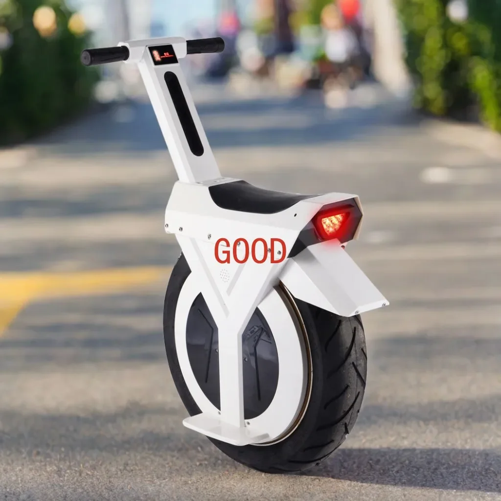 60V Electric unicycle Electrical 500W 17 Inch Single Wheel Self-Balancing One Wheeled Scooter Motorcycle for Adults 2024