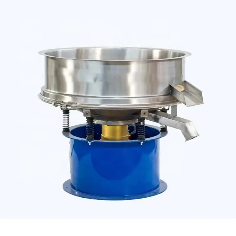 600-2000mm Diameter   Vibrating Screen Filter for Protein Slurry Laboratory Industrial Processing
