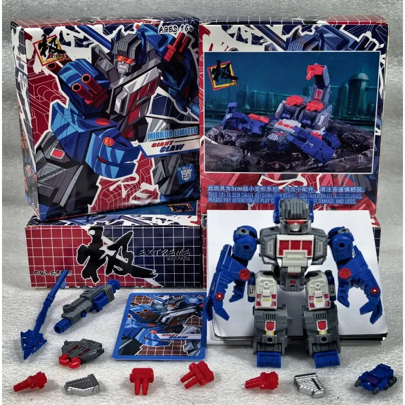 

[In Stock NOW] Transformation Dr.Wu DW-E56 DW-E56B DW-E56M Scorponok Mini Action Figure With Box