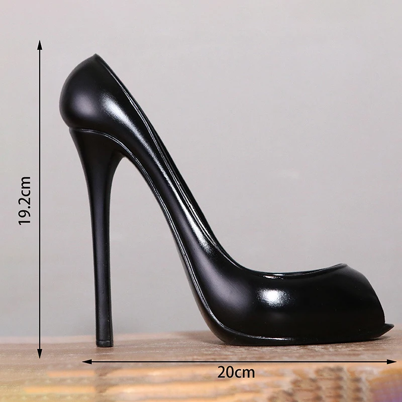 High Heels Shape Decanter High Heel Shoe Wine Bottle Holder Storage Wine Rack Home Decor Kitchen Red Wine Rack
