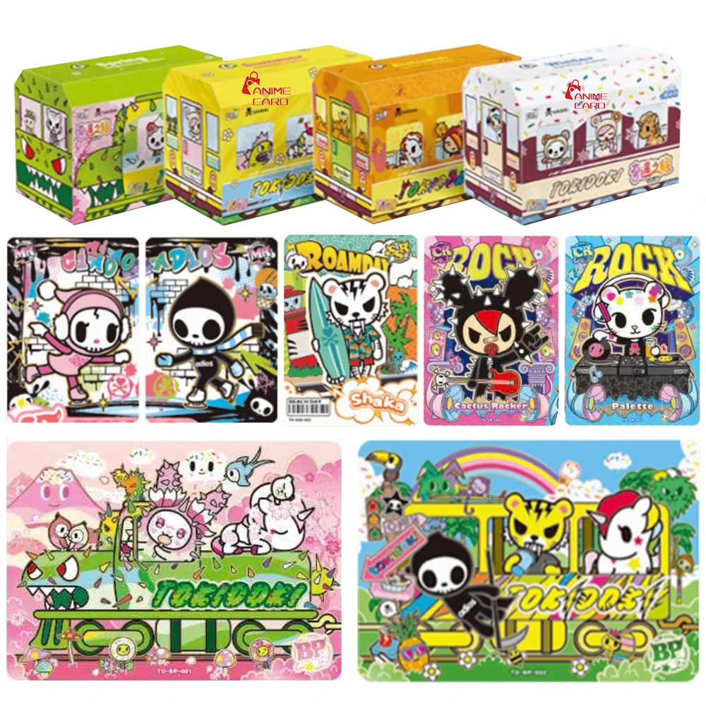 

KAYOU Genuine Tokidoki Cards Unicorn Adventure Journey Wandering Pack Four Seasons Cruise Train Series Collection Card Toy Gift