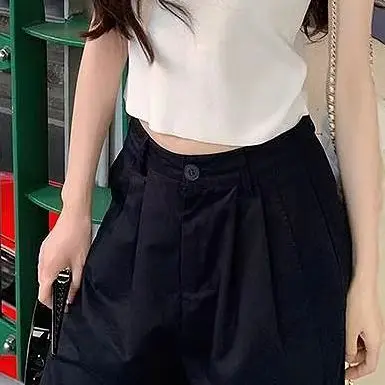 

Fashion Half Zipper Lapel Sleeveless Outerwear Knitted Vest For Women In Summer