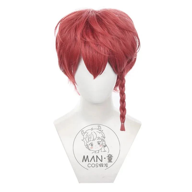 

2025 12-синий тюремный черный знаменитый парик Lanshi Cos, цельная твист-коса, косплей