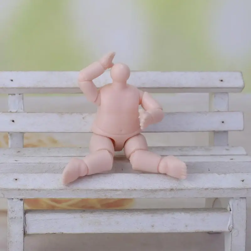 Petit corps de poupée princesse Anime, pièce de rechange de 6,3 cm de haut avec plusieurs articulations, 4 pouces