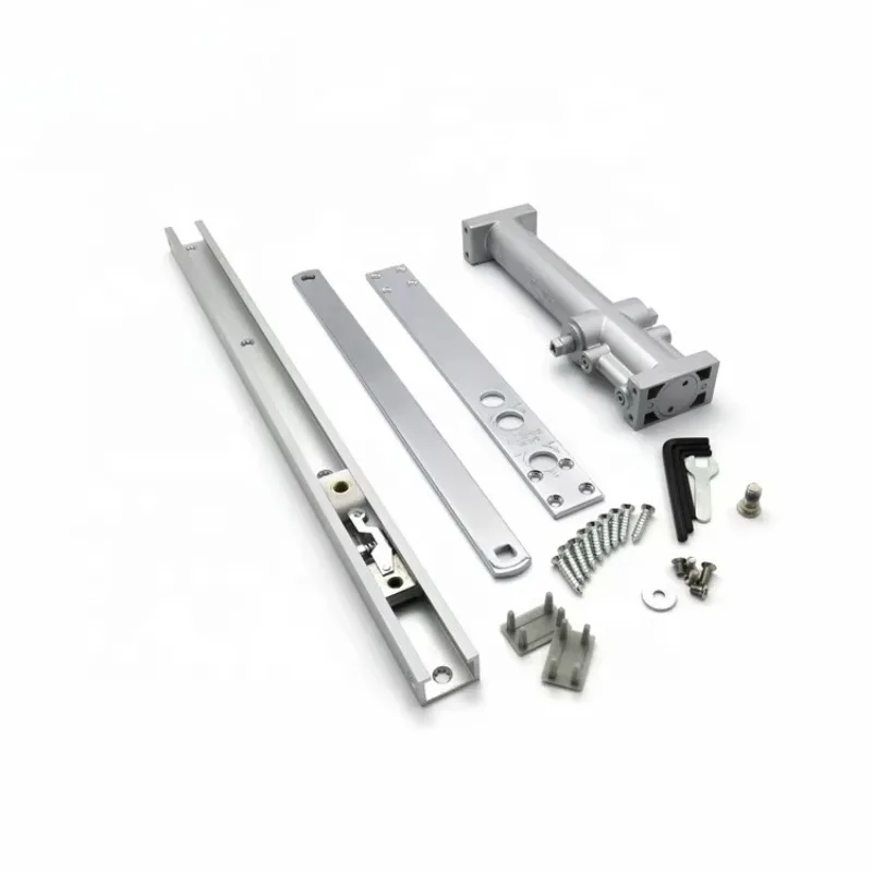 

High-end hotel hidden type, aluminum alloy door closer, adjustable closing speed, fire door hidden type, door closer