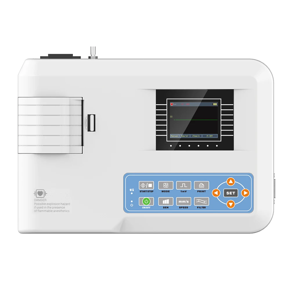 

CONTEC ECG100G Digital Single Channel ECG EKG Machine Hospital Medical Supplies