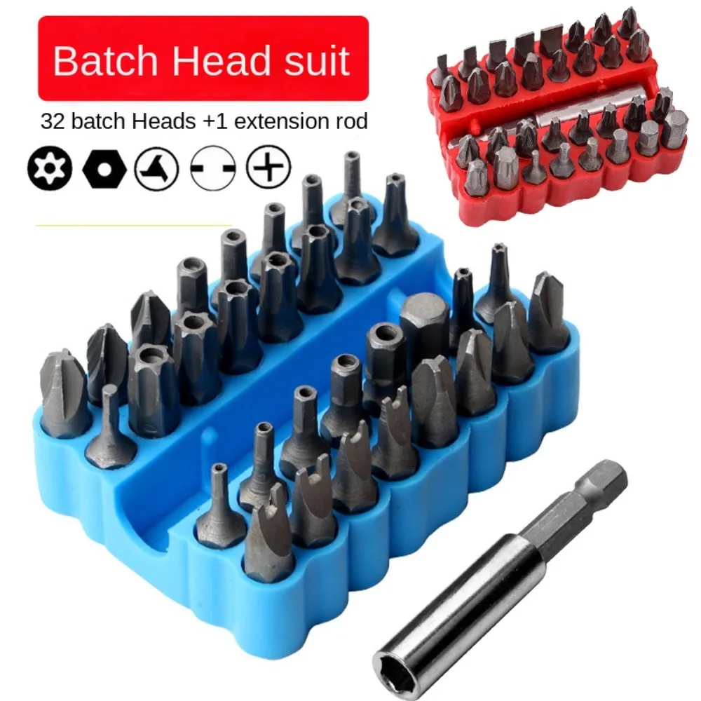 

New Chrome Vanadium Steel Security Bit Set Star Spanner Driver Kit Hollow Drill Shank Tip Mini Drill Bit Set Home