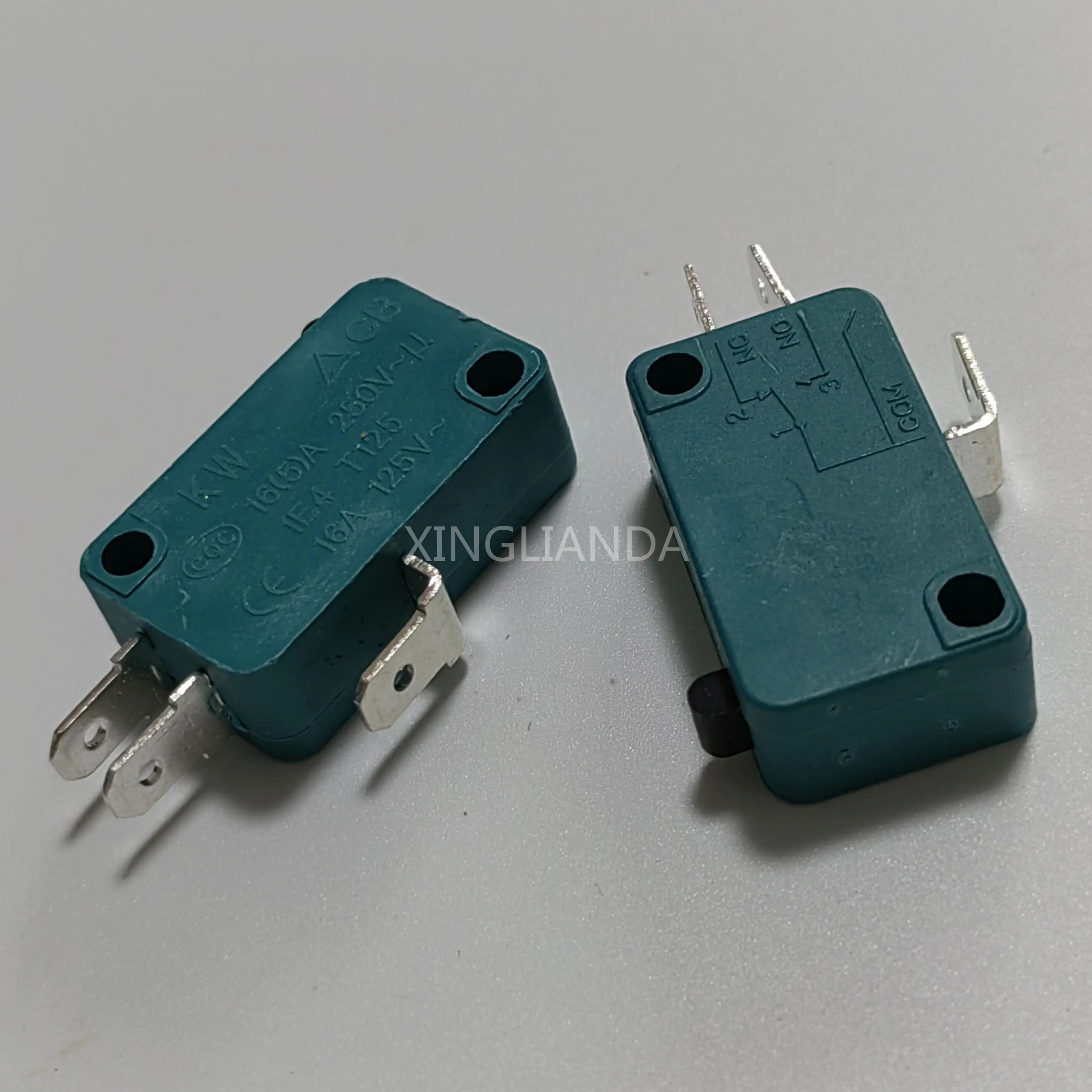 5PCS Normally Open Close Limit Switch KW7-0 15A 16A 125V 16(4)A 250V-1E4 T125 Micro Switches