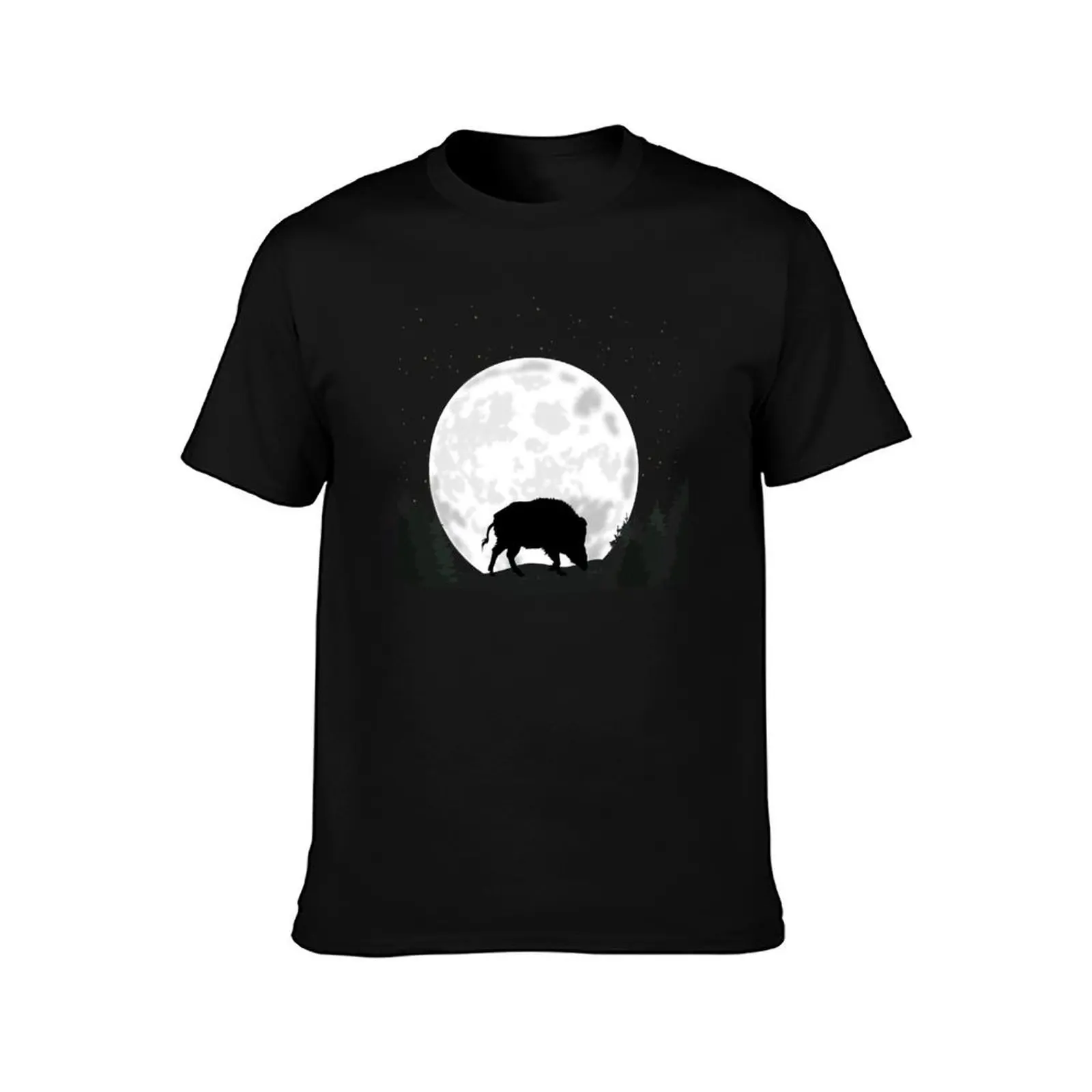 Wild Boar Hunting Boar Wild Boar Bristle Cattle T-Shirt summer top shirts graphic tees anime plain white t shirts men