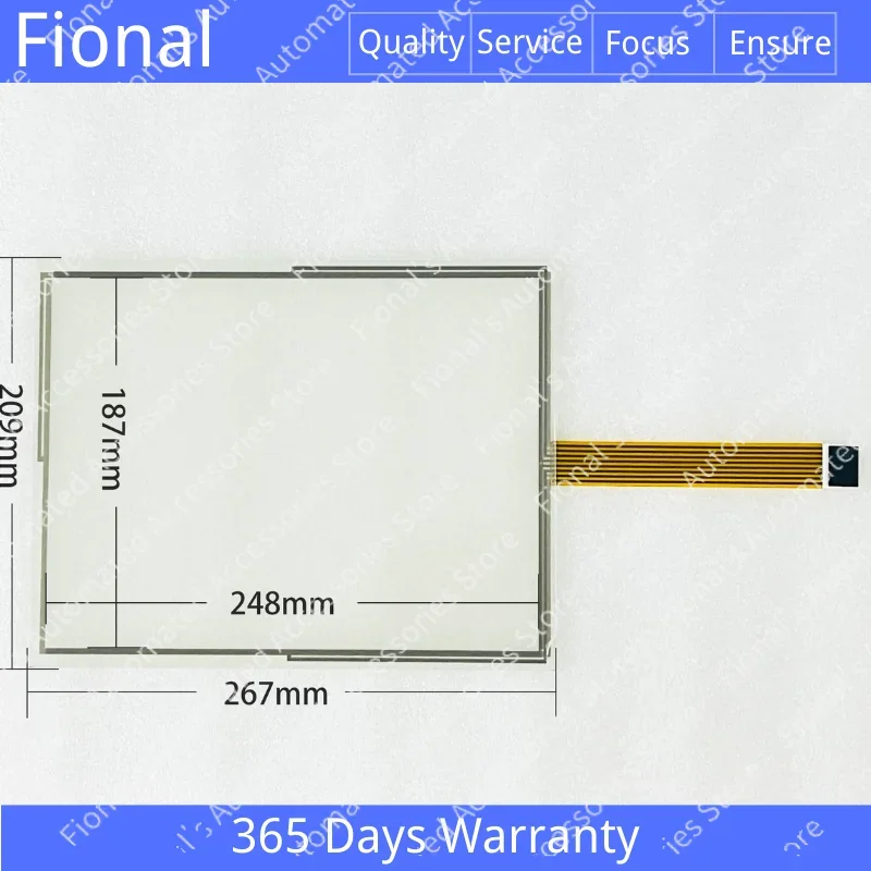 Hot Selling Touch Panel Glass Screen Compatible with Trimble AgGPS FMX FM-1000 FM1000 TPI#1389-002 Rev C Trimble#81342-XX-SP LCD