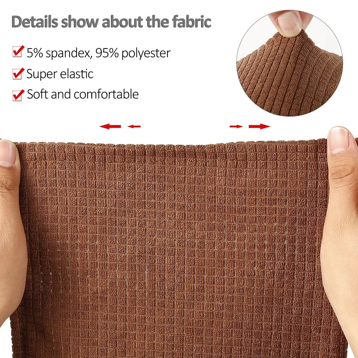 2/4PCS/SET New Stretchy Flannel Furniture Sofa Armrest Cover Fleece Thickened Non Slip Couch Chair Arm Protector Stretch To Fit