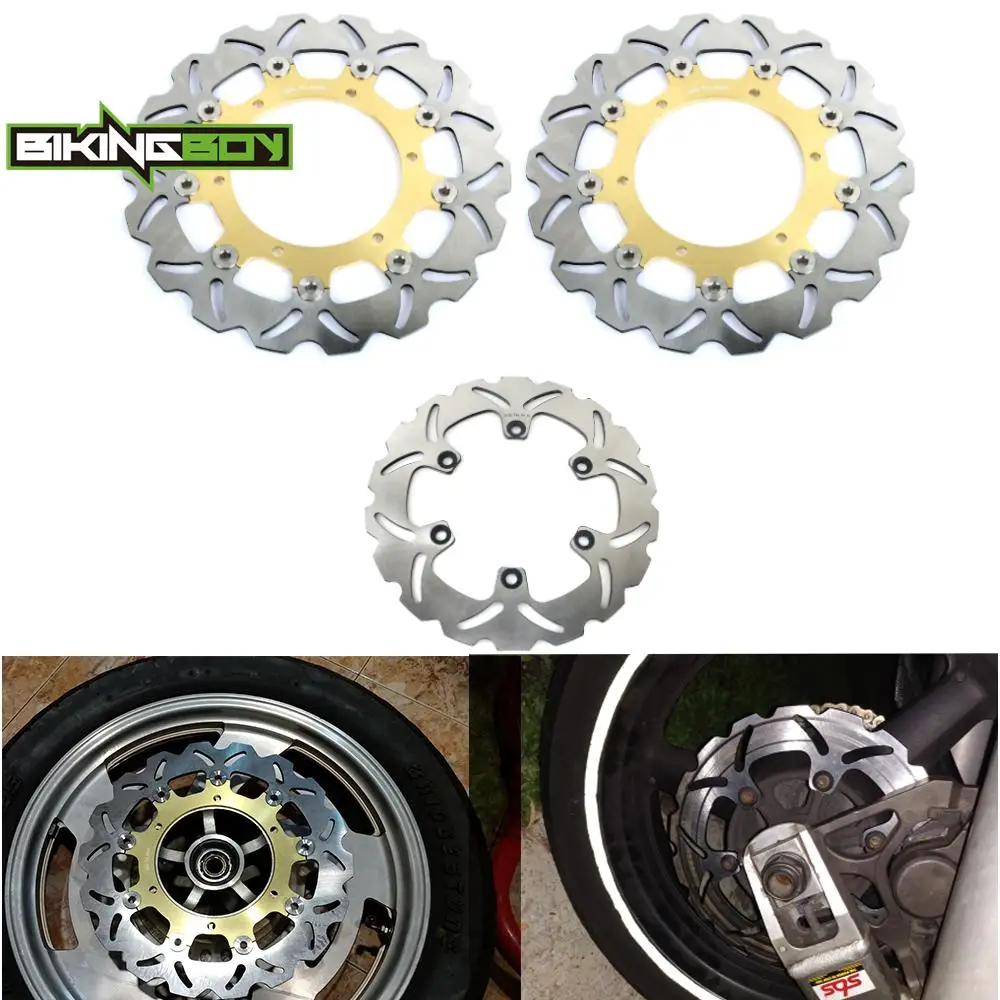 Передние и задние тормозные диски Роторы для YZF R1 98 99 00 01 02 03 04 05 06 07 08 09 10 11 12 13 14 15 16 17 18 19 20 21 22 23 24 25