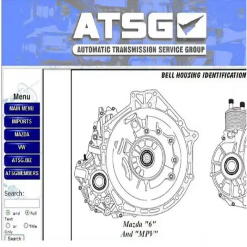 ATSG 2017 Automotive Repair Software, Hot Sale 2025, Automatic Transmission Group Repair Information, ATSG Diagnostic Manual