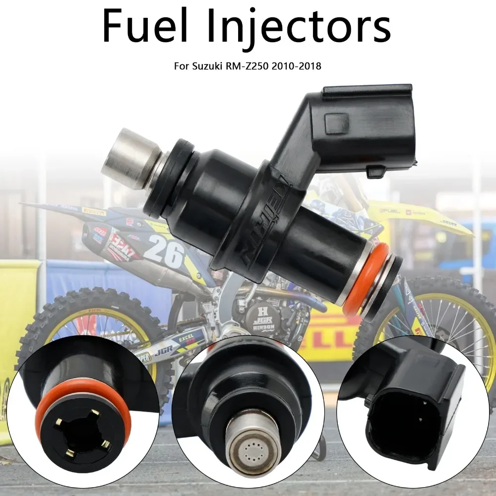 1PC 15710-49H00 1571049H00 Fuel Injector For Suzuki RMZ250 RM-Z250 2010-2018 view 2