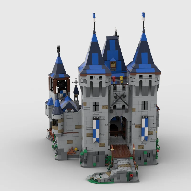 4421pcs MOC Black Falcon Eagle s Nest Castle Model Building Christmas gift blocks toys Architecture Assemble idea Brick Kids