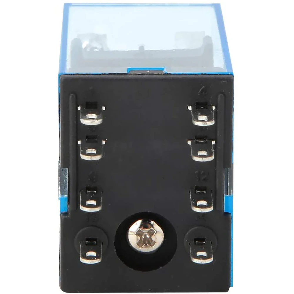 MY2N J 8 Pin Relay 240V AC Coil with Silver Contacts Large Load Capacity Transparent Case for Easy Observation