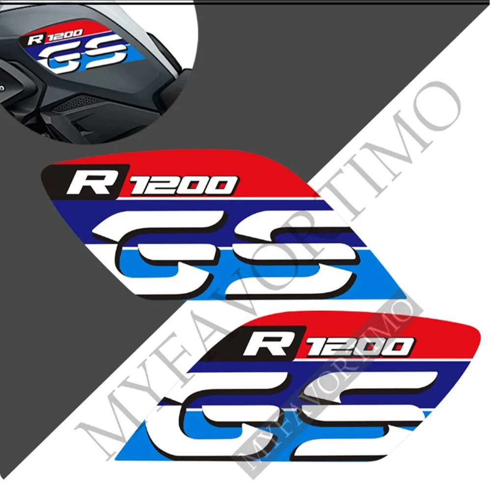 For BMW R1200GS R1200 R 1200 GS LC Rallye Rally Extension Extender Fairing Fender Tank Pad Stickers Decal Adventure Protection