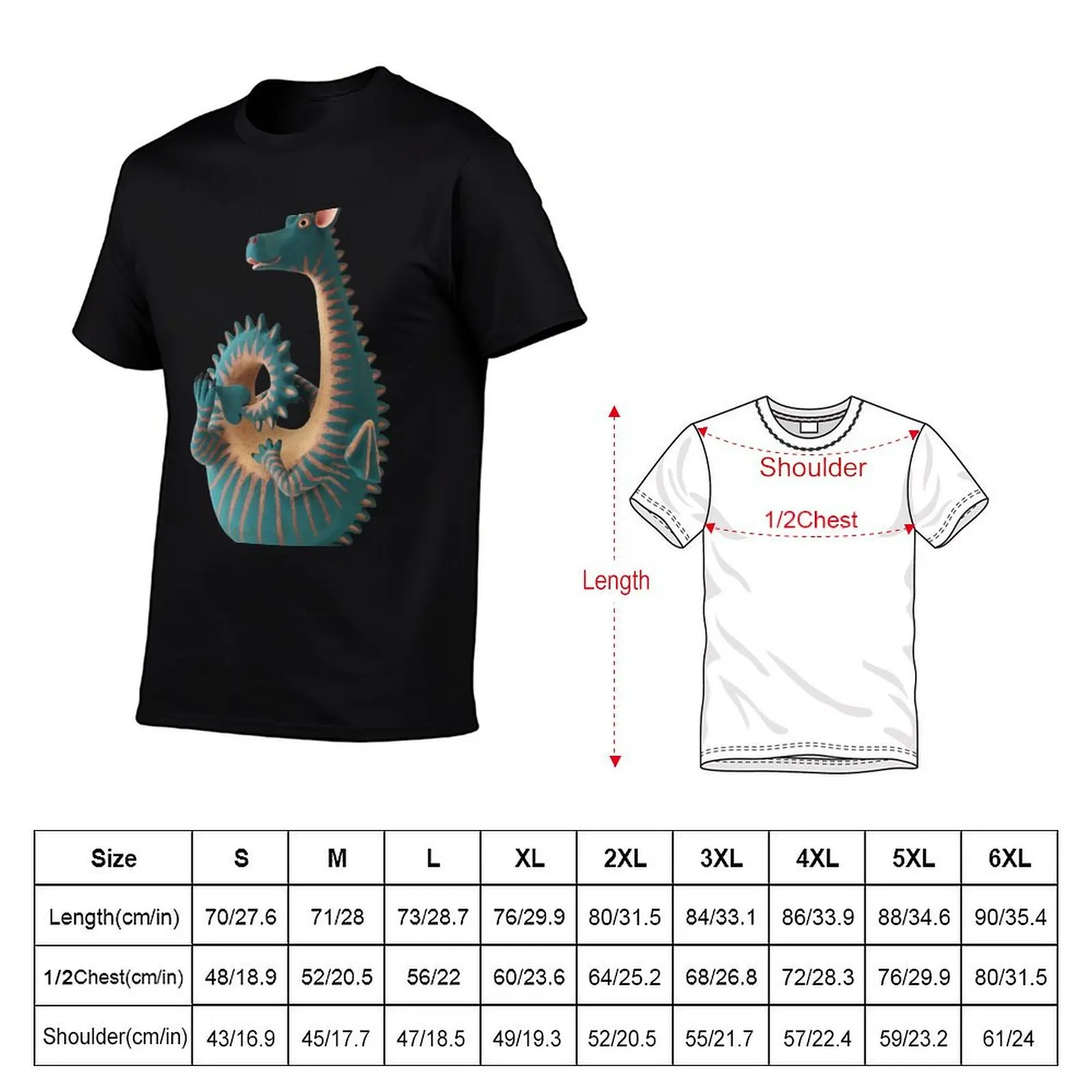 The Playful Dragon T-Shirt boys whites aesthetic clothes graphics kawaii clothes men t shirt