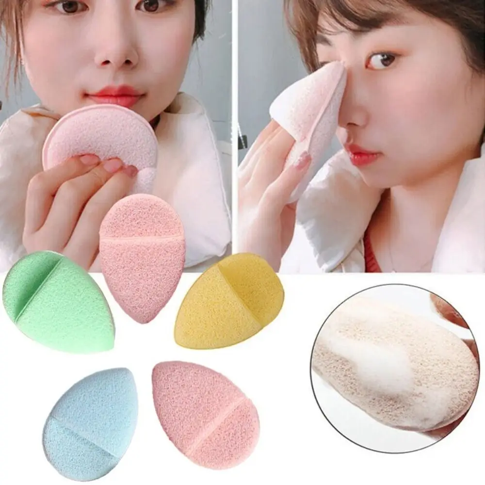 Body Washing Facial Cleaner Sponge Exfoliator Water Drop Shaped Cleansing Sponge Gentle Soft Cosmetic Sponges Scrub Puff Face