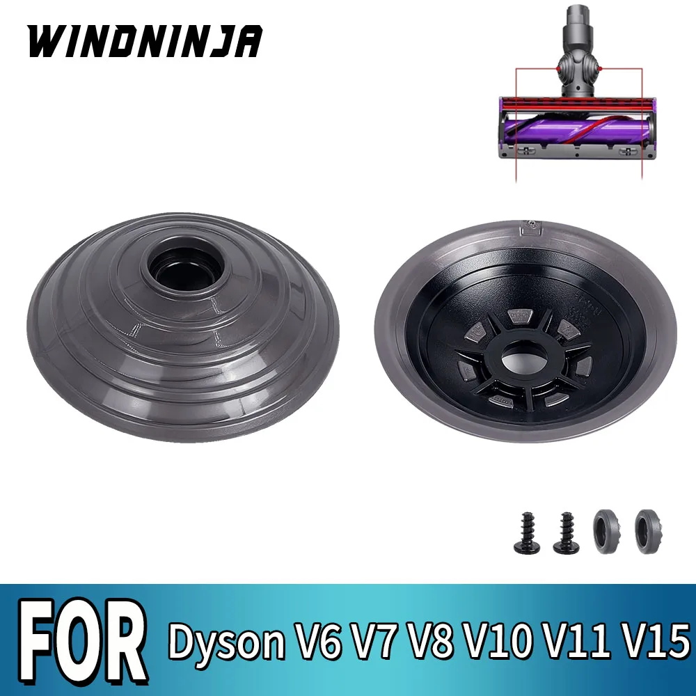 Rueda en V para aspiradora inalámbrica Dyson V6 V7 V8 V10 V11 V15, cabezal de limpieza de alto torque Dyson, limpiador de accionamiento directo de 20W