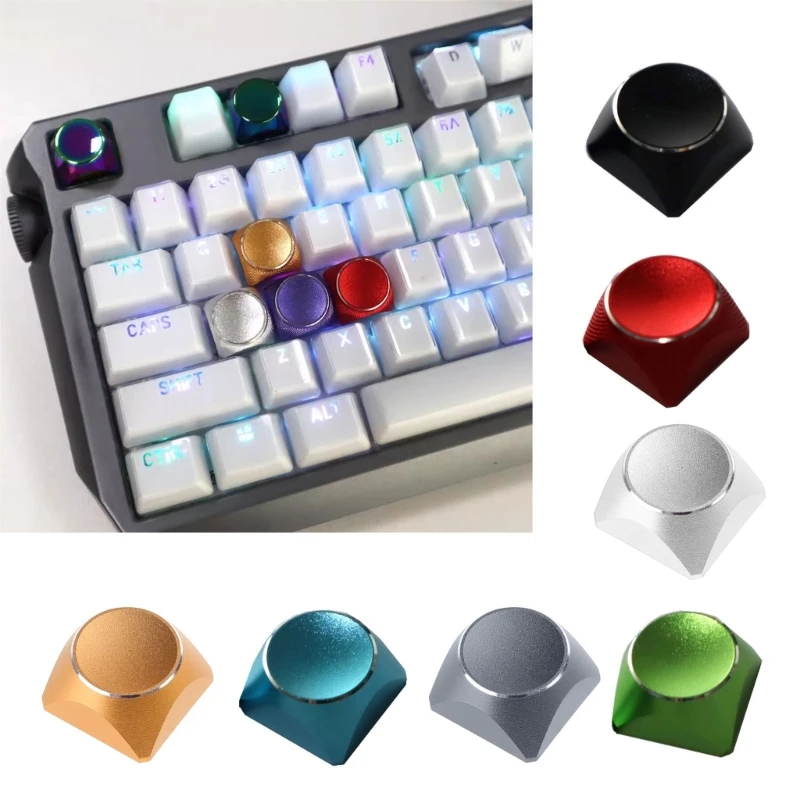 1PC Aluminum Alloy Blank Key Caps XDA Key NotEngraved Keycap for Mechanical Keyboards Modifiers