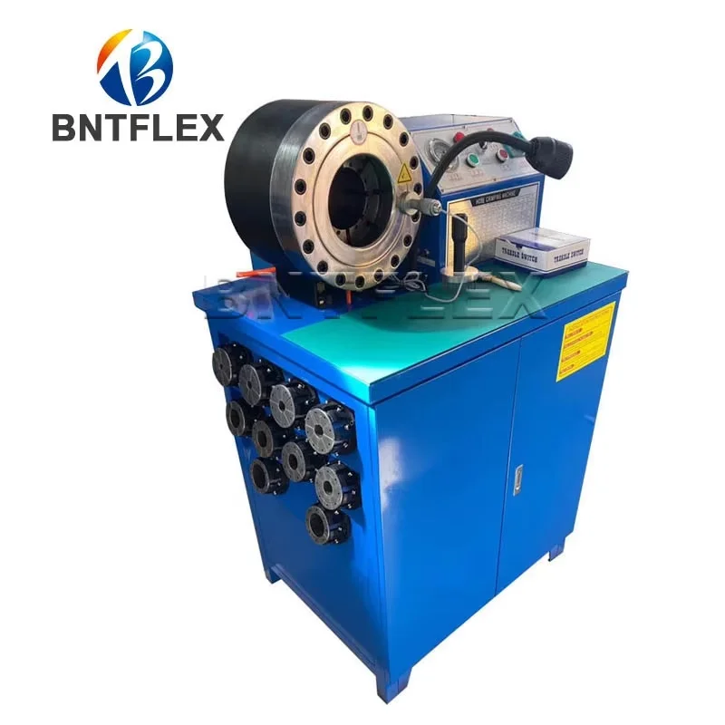 

2 Inch Hose Crimping Machine Hydraulic Press For Pipes Used Hose Crimping Machine BNT50