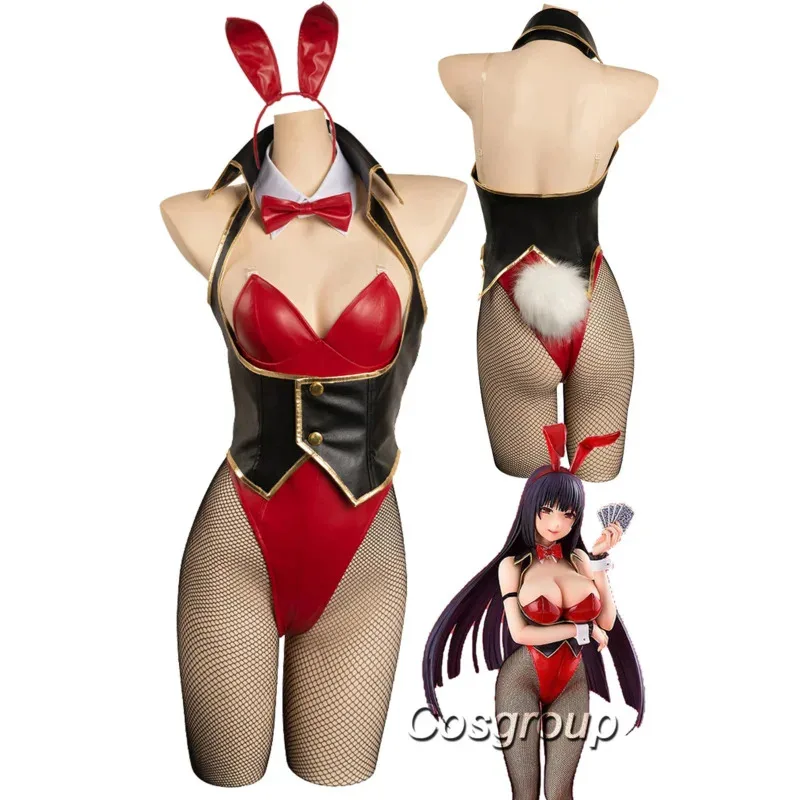 

Bunny Girl Jabami Yumeko Cosplay Fantasy Sexy Women Anime Costume Kakegurui Fantasy Outfit Woman Halloween Carnival Party Cloth