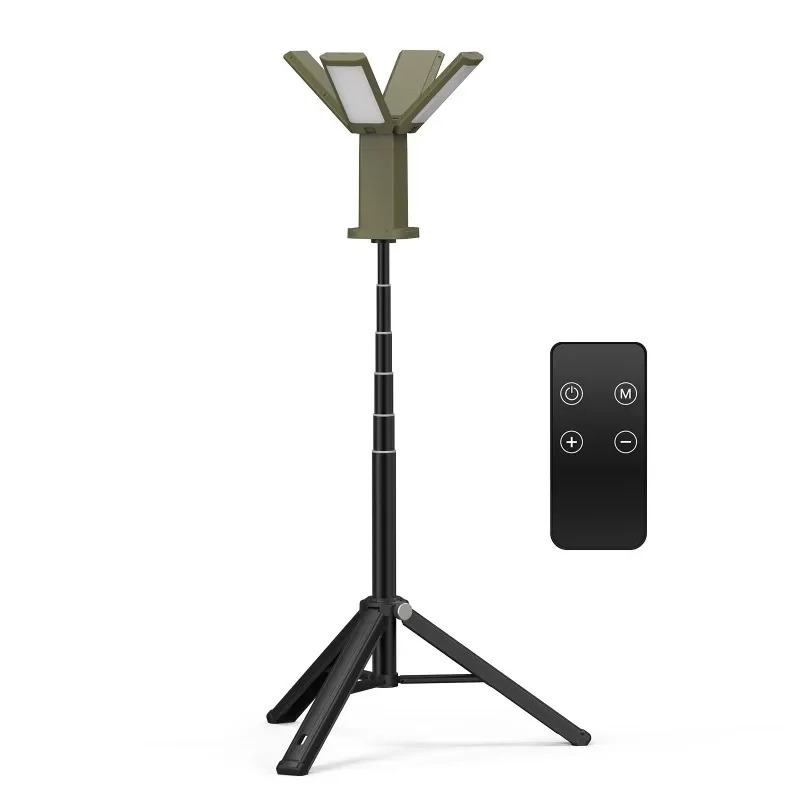 Outdoor atmosphere camping light, telescopic tripod camping light, waterproof camping light