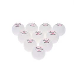 10Pcs 3 Star Table Tennis Training Balls G40+ White Orange ABS Ping Pong Balls For Table Tennis Club Training Pingpong Balls