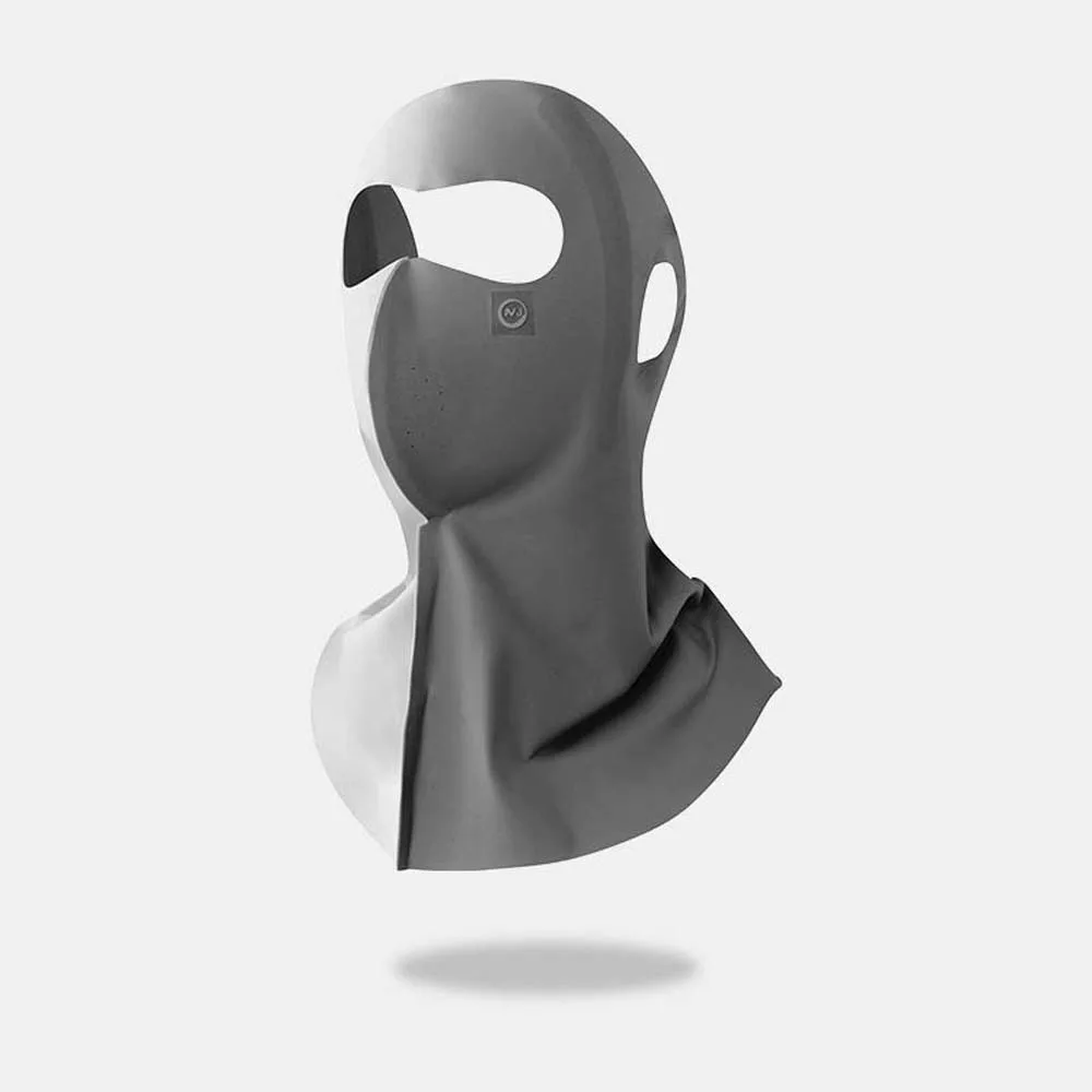 قناع مريح بدون أثر UPF50+ الواقي من الشمس، قناع مرن للحماية من الأشعة فوق البنفسجية بفتحة صغيرة قابل للتنفس، وجه رقيق للحماية من الشمس على الشاطئ