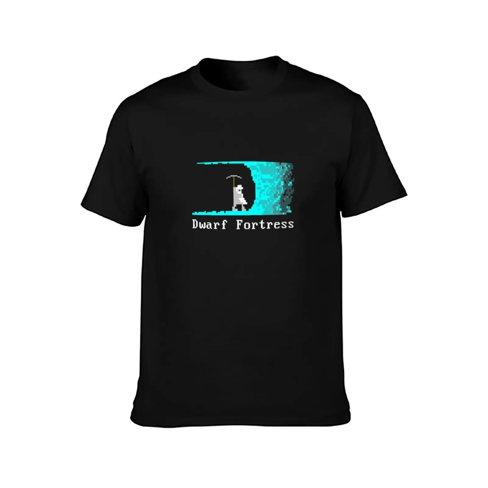 Dwarf Fortress Miner T-Shirt tops graphics vintage t shirt men