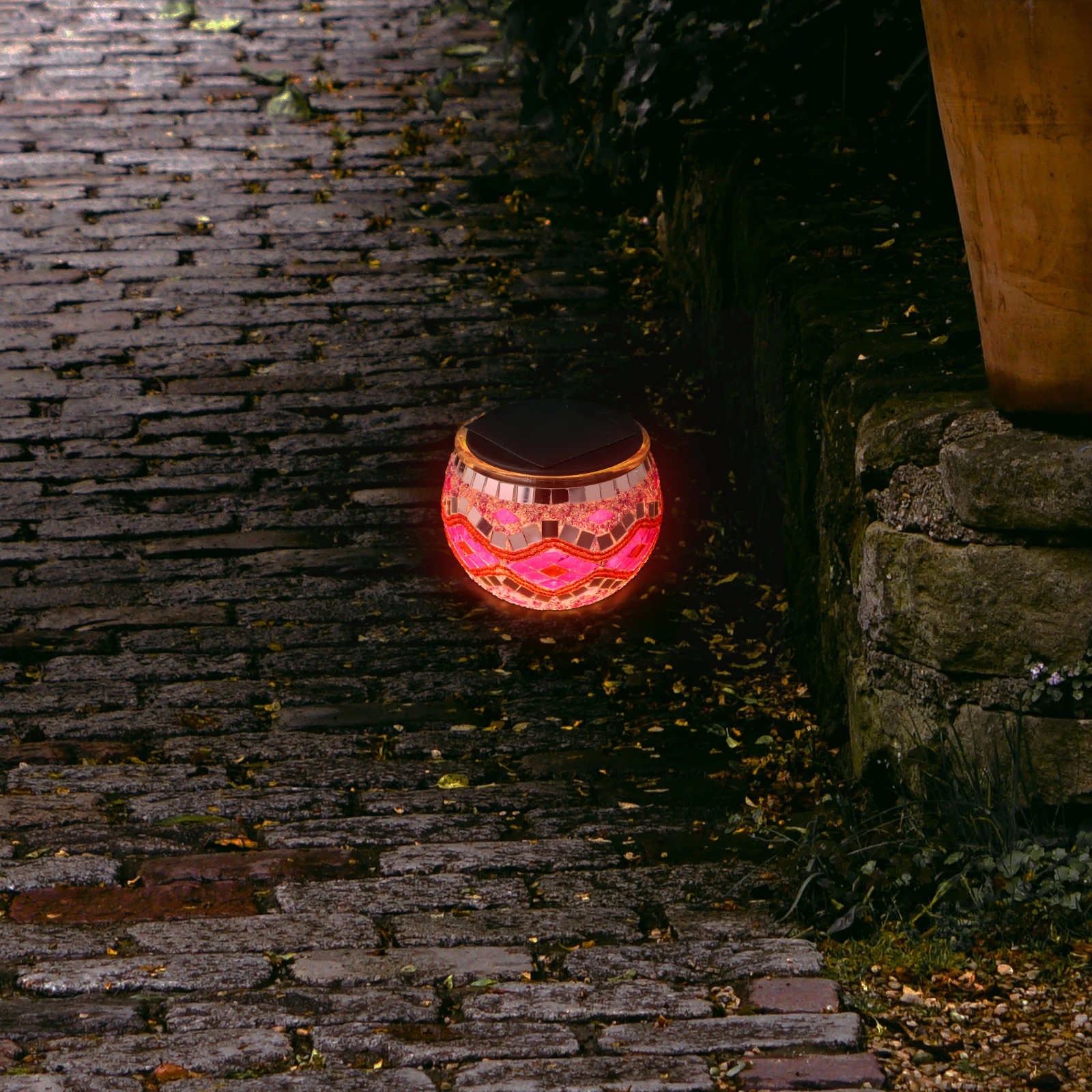 

Red Random Switch LED Yard Light Lawn Light Outdoor Waterproof Lamp Decorative Garden Warm Romantic